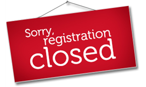 Registration is Closed